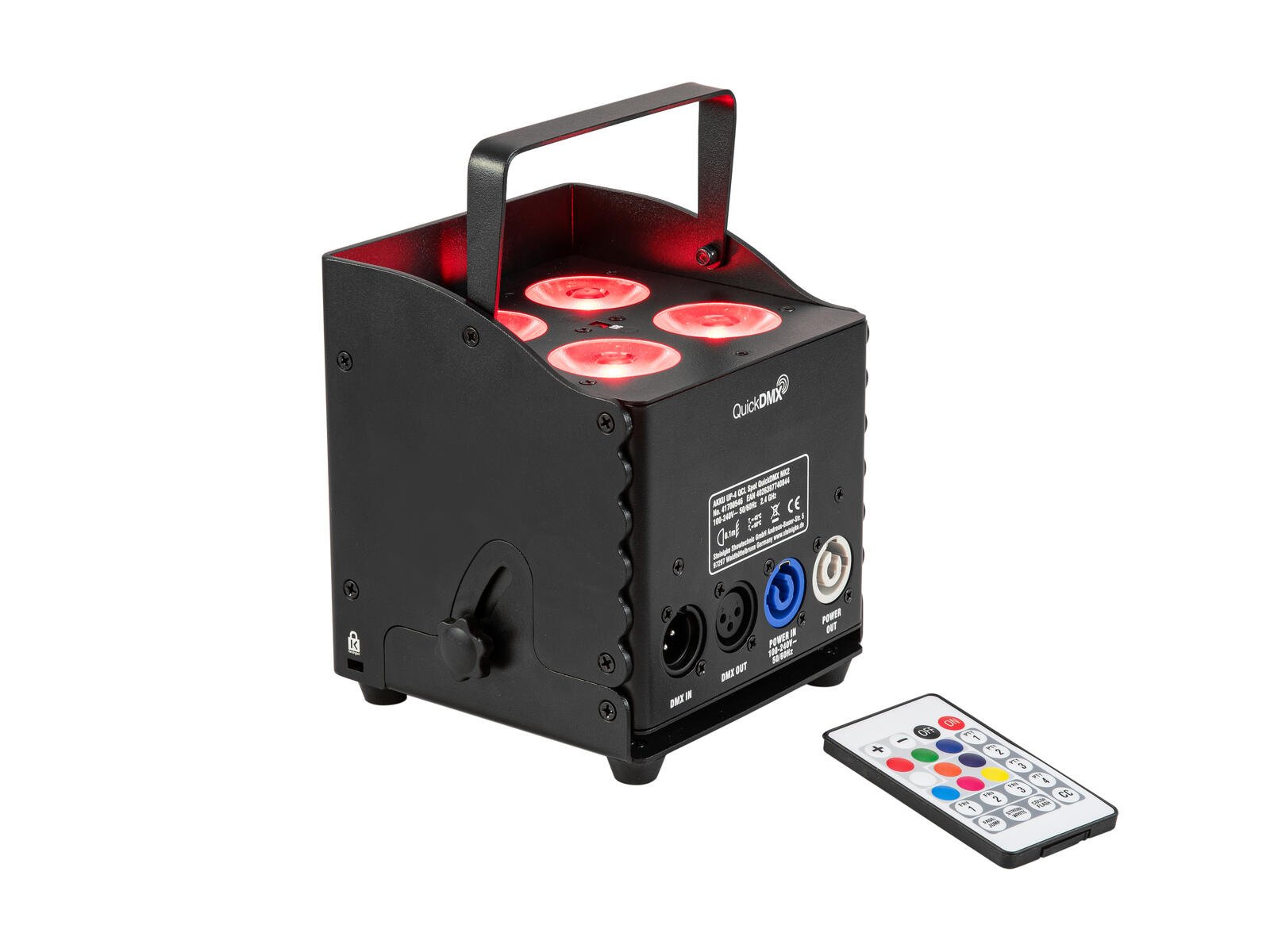  AKKU UP-4 QCL Spot QuickDMX MK2